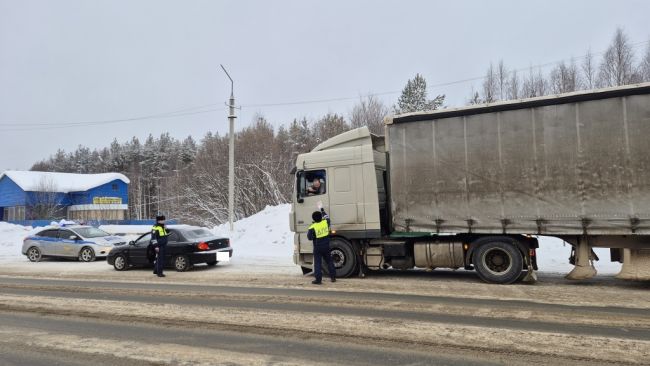 Итоги пятничной проверки водителей на 314 км автодороги Сыктывкар – Ухта