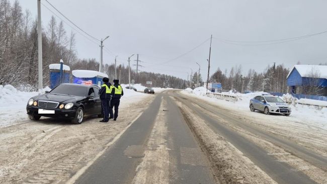 Итоги пятничной проверки водителей на 314 км автодороги Сыктывкар – Ухта