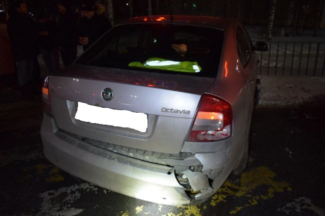 Ухта Авария с участием Skoda Octavia и Chevrolet Cruze